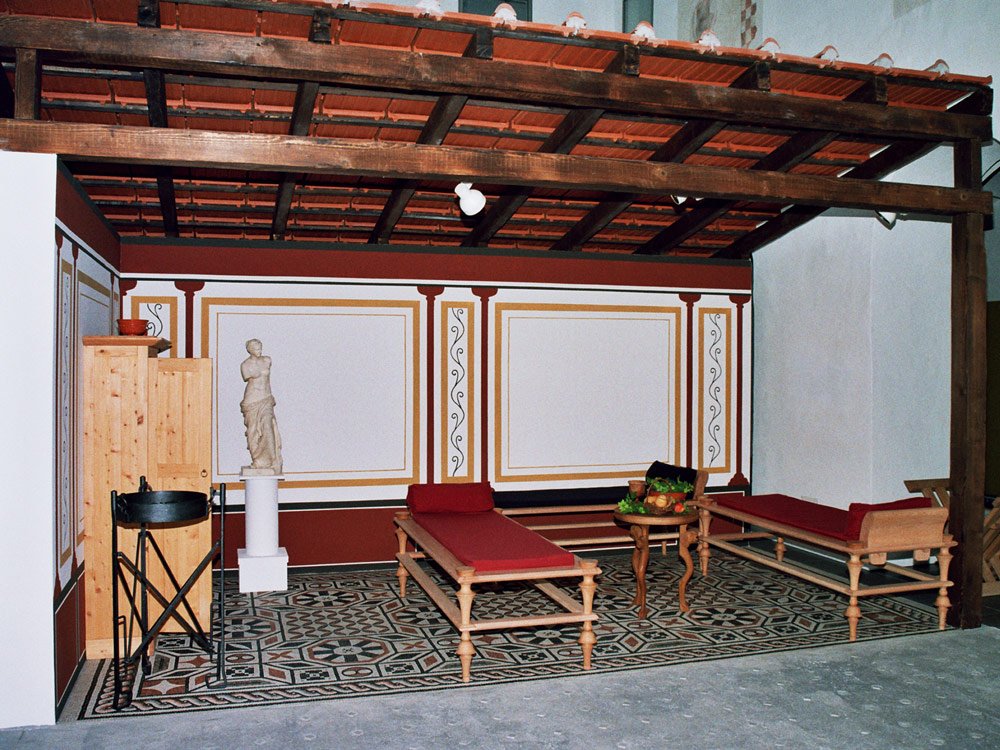 Römervilla - Stadtmuseum Wels - Minoriten / Archäologische Sammlung © Winter Artservice