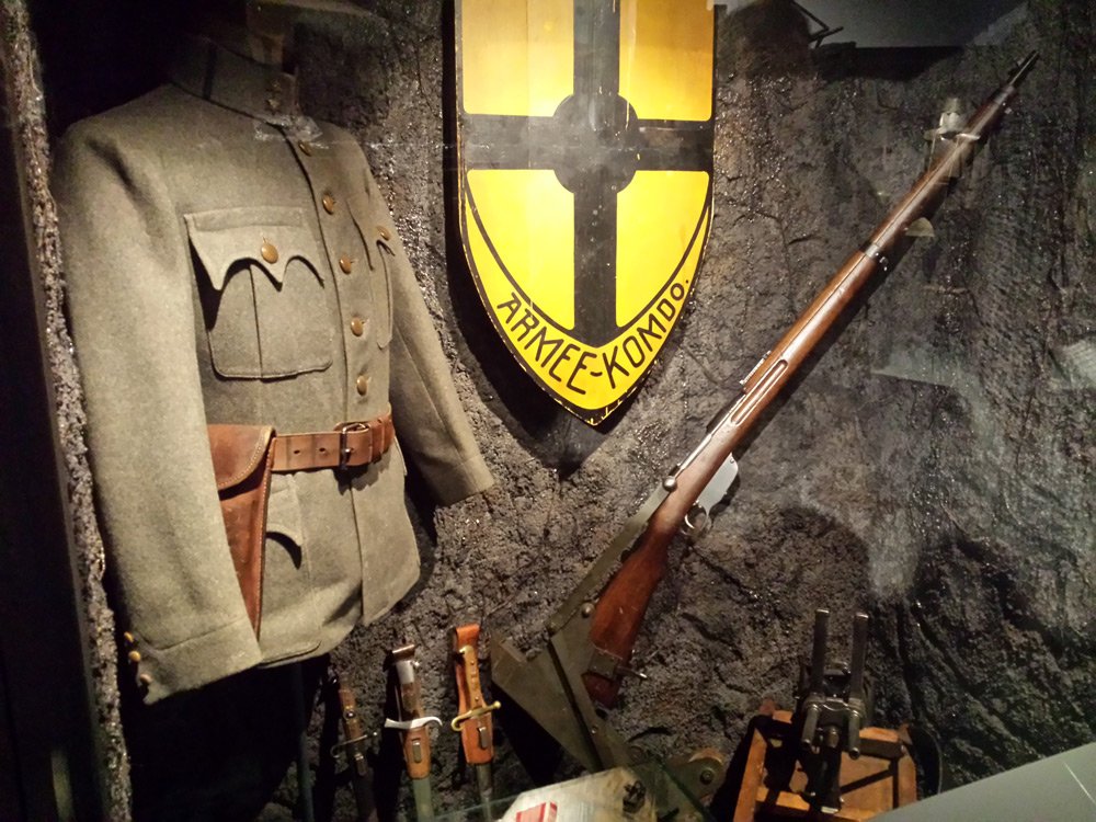 2014 Schützengraben Heeresgeschichtliche Museum Wien © Winter Artservice