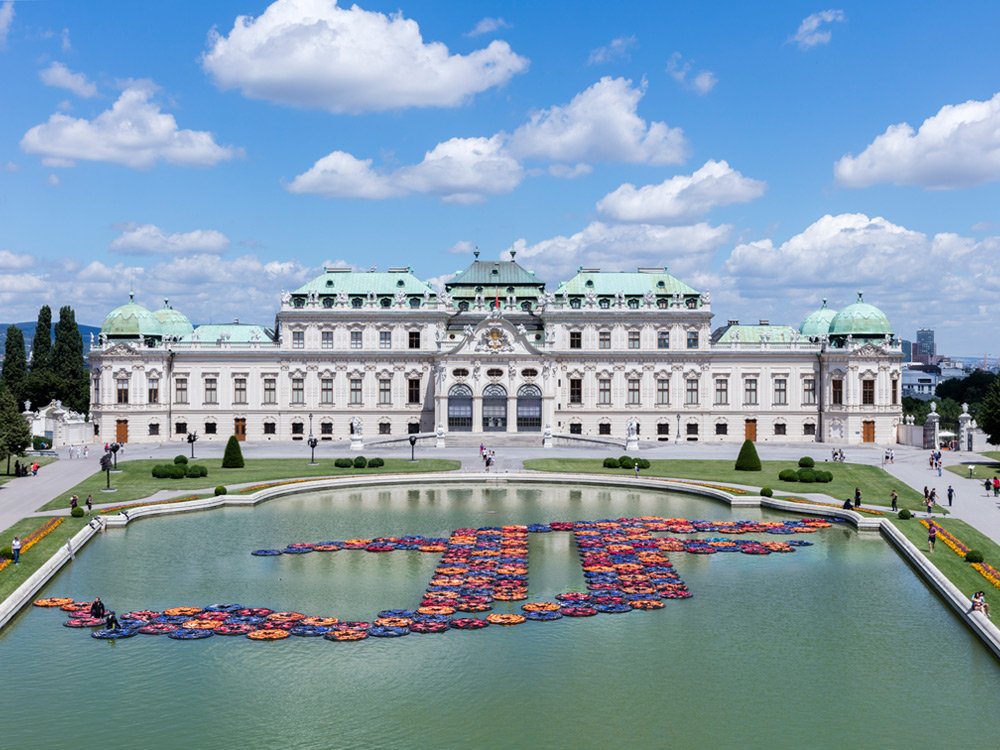 AI WEIWEI. translocation – transformation. Installation F Lotus - Belvedere Wien © Johannes Stoll