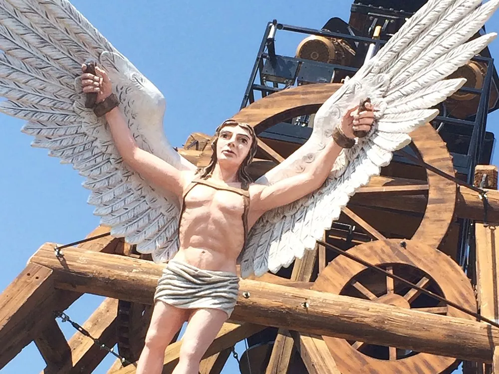 Leonardo da Vincis Flugmaschine