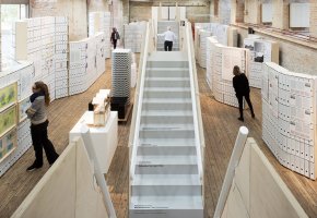 Ausstellungsansicht "Form folgt Paragraph" Architekturzentrum Wien © Lisa Rastl